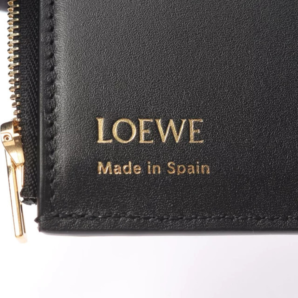 Loewe Vertical Wallet Tri fold Leather Black - Picture 5 of 5